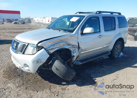 2012 Nissan Pathfinder Le z USA, uszkodzony, nr VIN 5N1AR1NB6CC621848